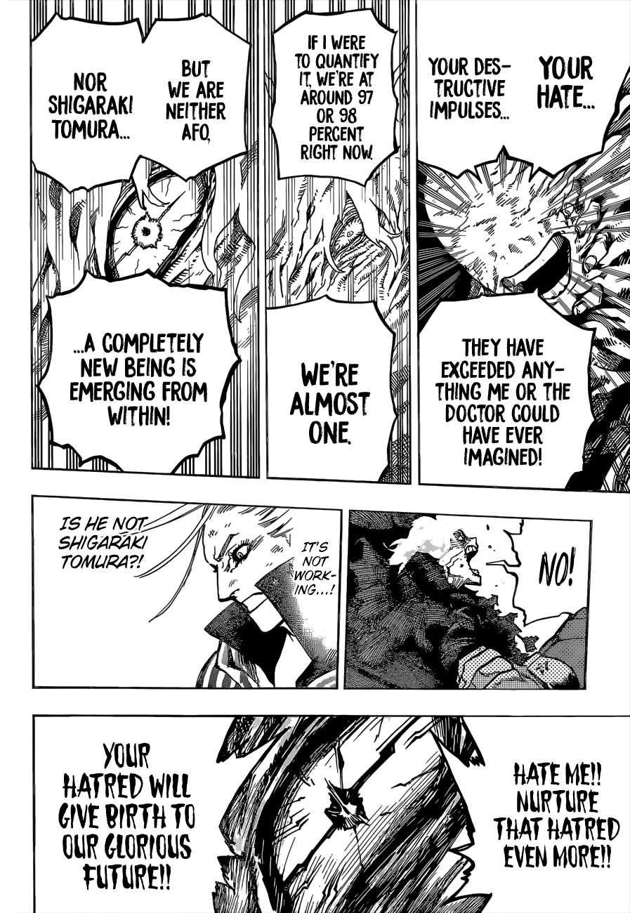 Boku no Hero Academia chapter 330 page 14