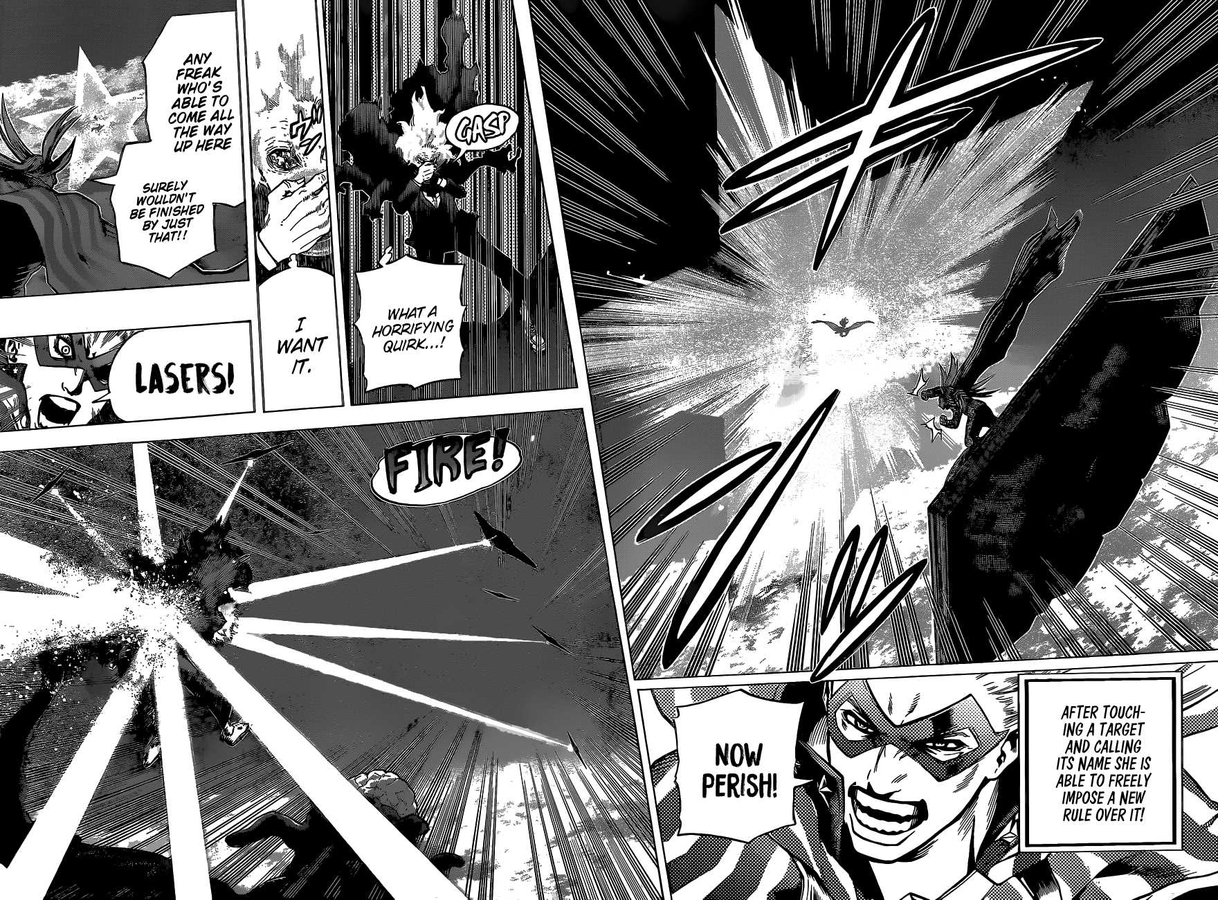 Boku no Hero Academia chapter 330 page 8