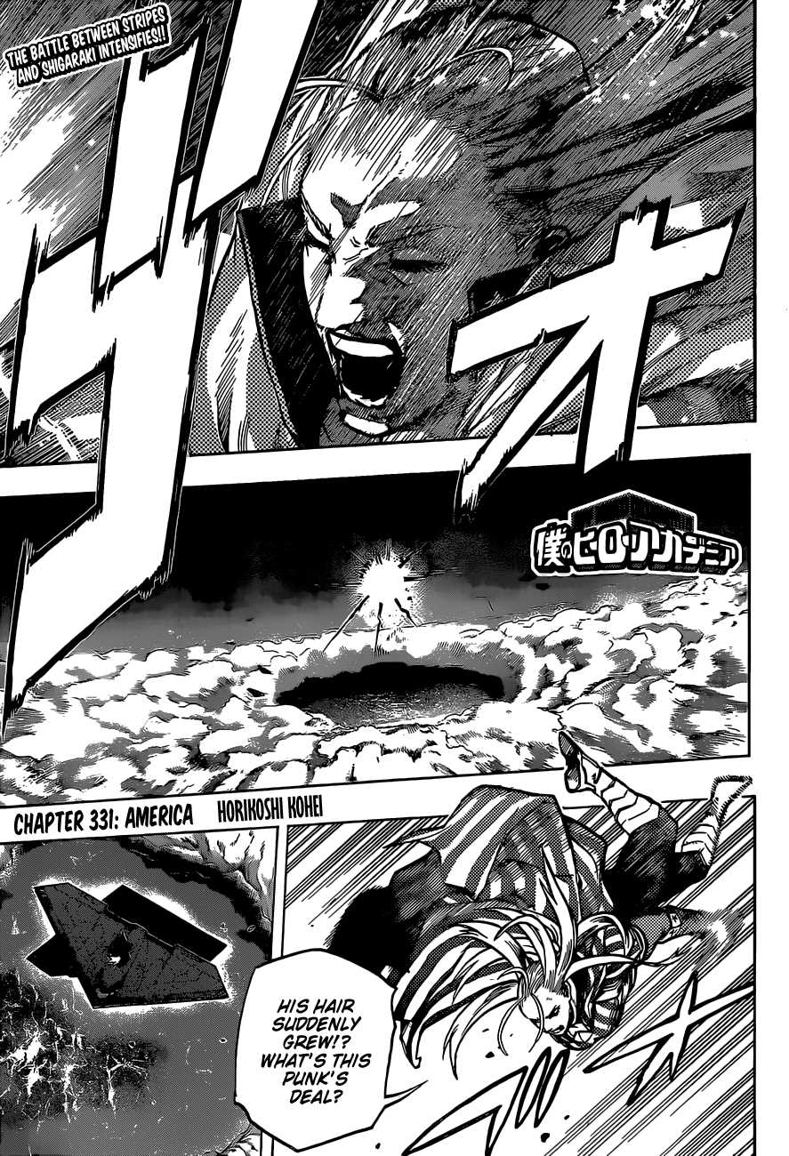 Boku no Hero Academia chapter 331 page 1
