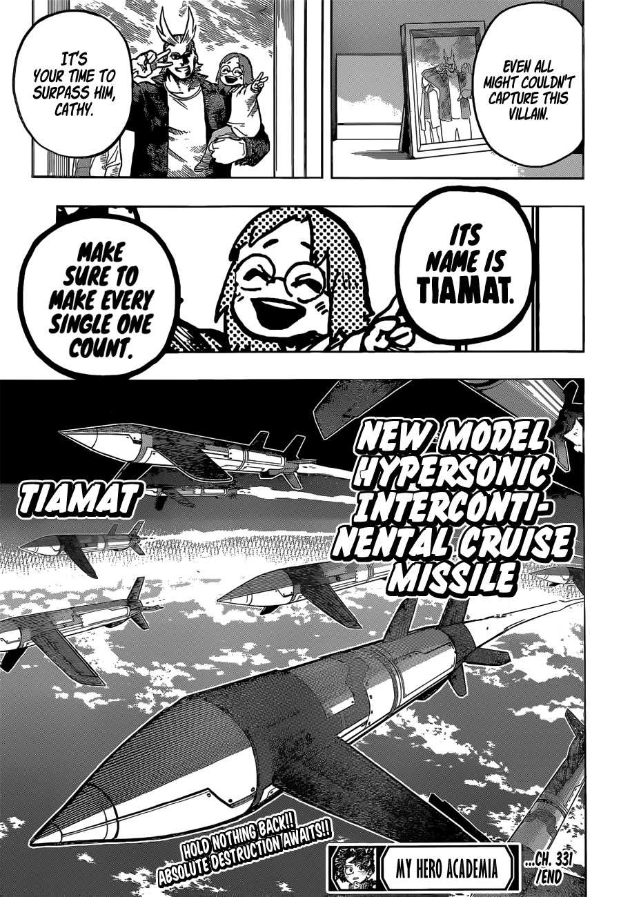 Boku no Hero Academia chapter 331 page 16