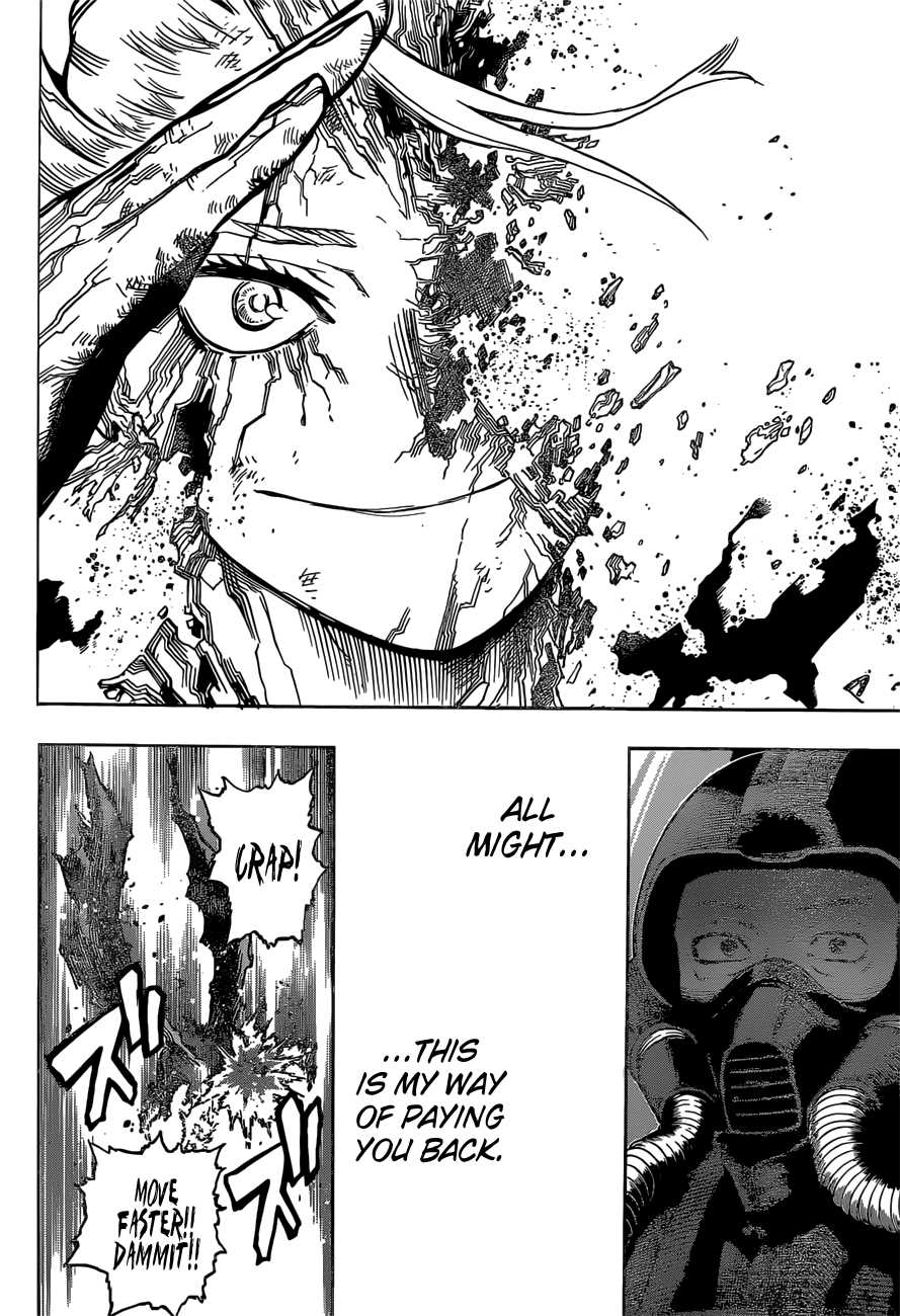 Boku no Hero Academia chapter 333 page 15