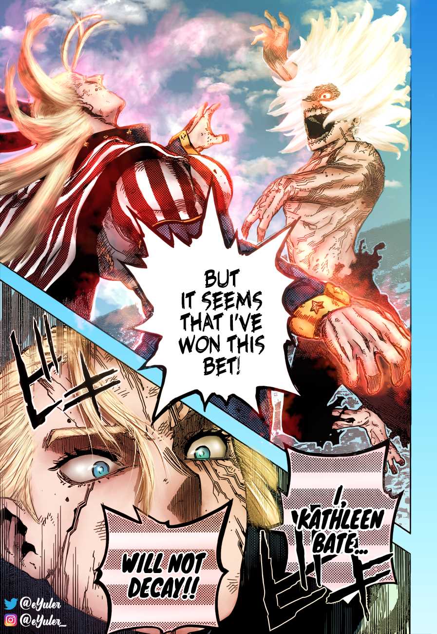 Boku no Hero Academia chapter 333 page 17