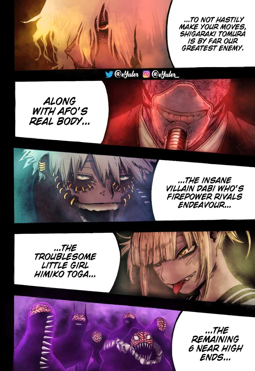 Boku no Hero Academia chapter 335 page 18