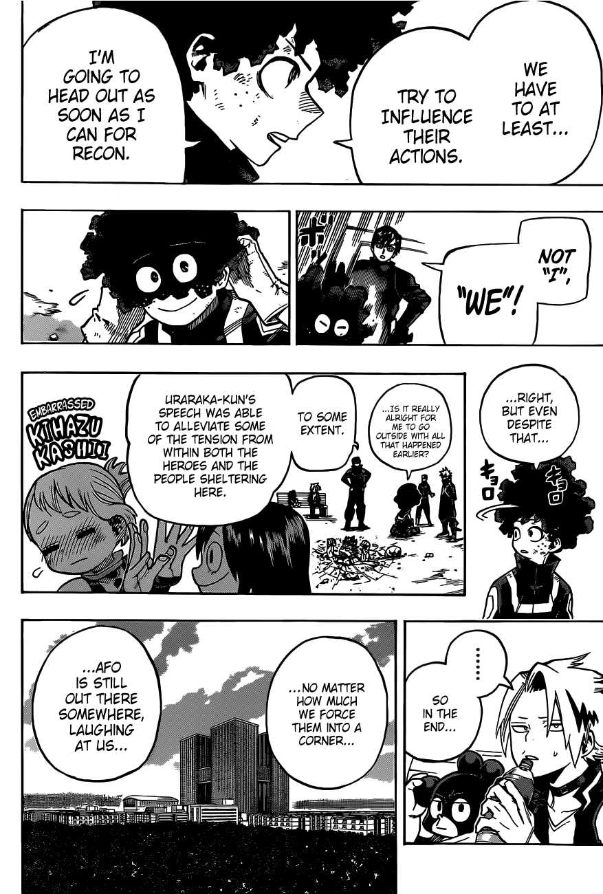 Boku no Hero Academia chapter 336 page 8