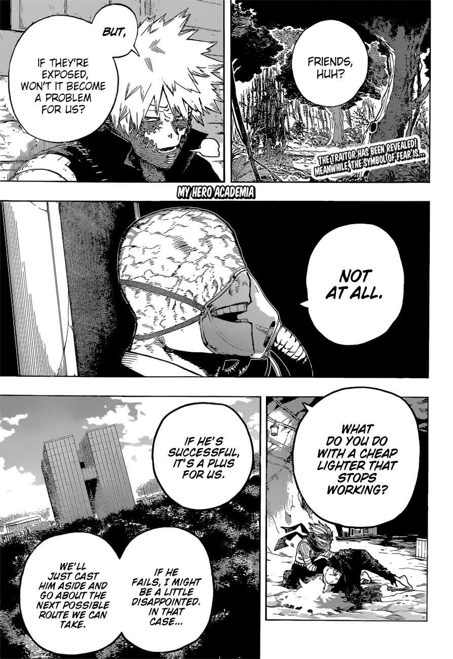 Boku no Hero Academia chapter 337 page 1