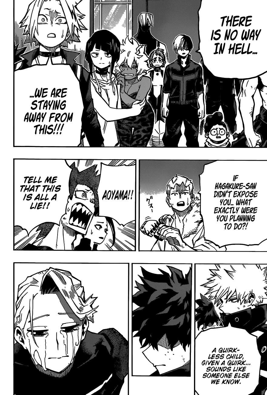 Boku no Hero Academia chapter 337 page 13