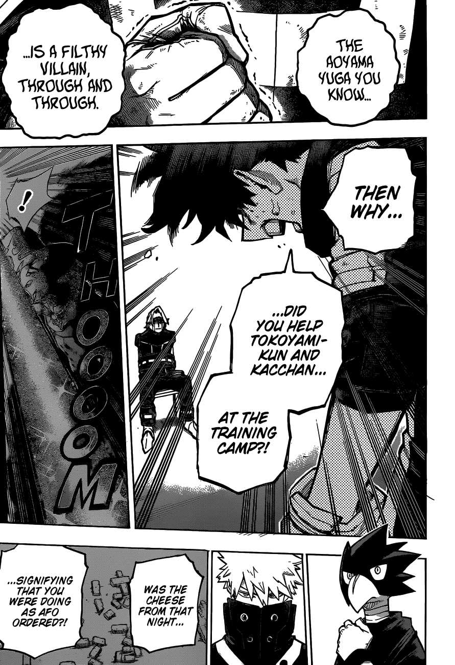 Boku no Hero Academia chapter 337 page 16