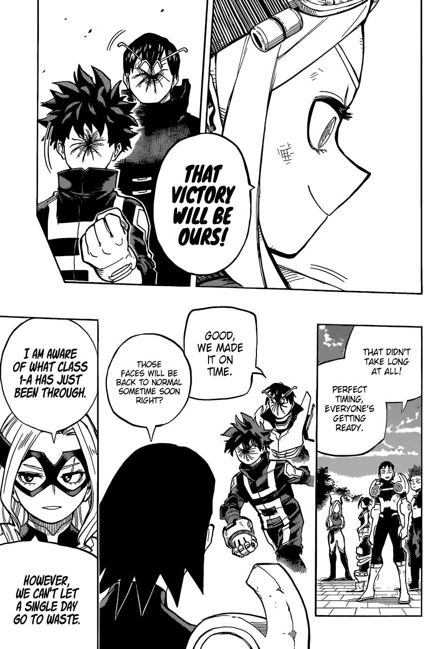 Boku no Hero Academia chapter 339 page 13