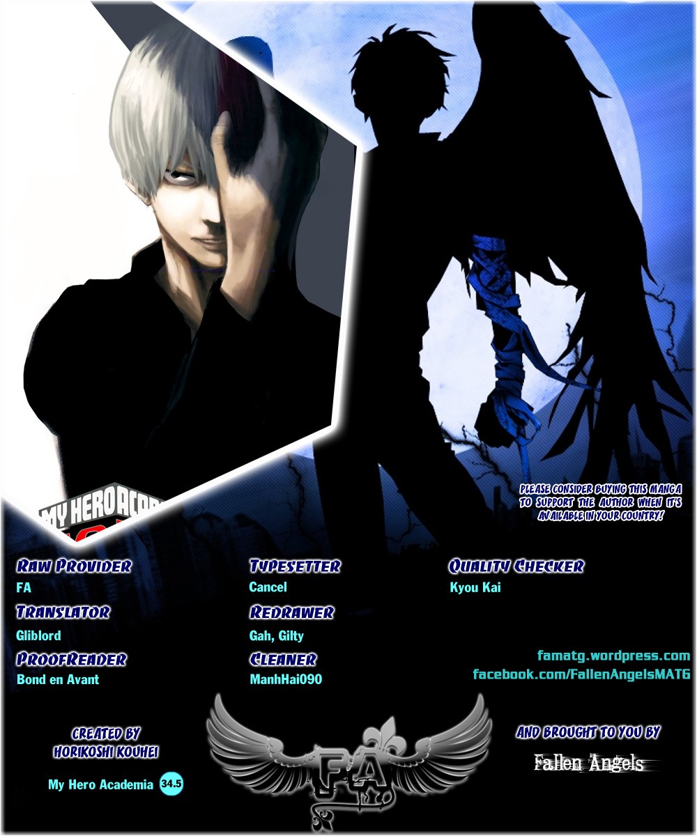 Boku no Hero Academia chapter 34.5 page 1