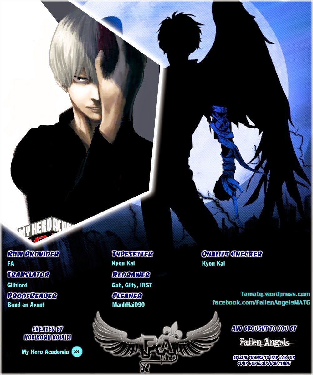Boku no Hero Academia chapter 34 page 1
