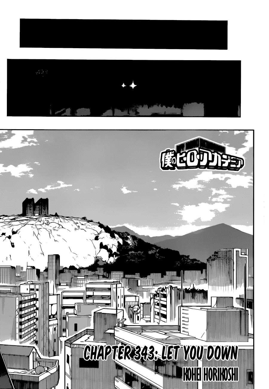 Boku no Hero Academia chapter 343 page 4