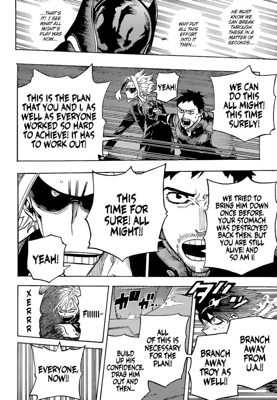 Boku no Hero Academia chapter 344 page 17