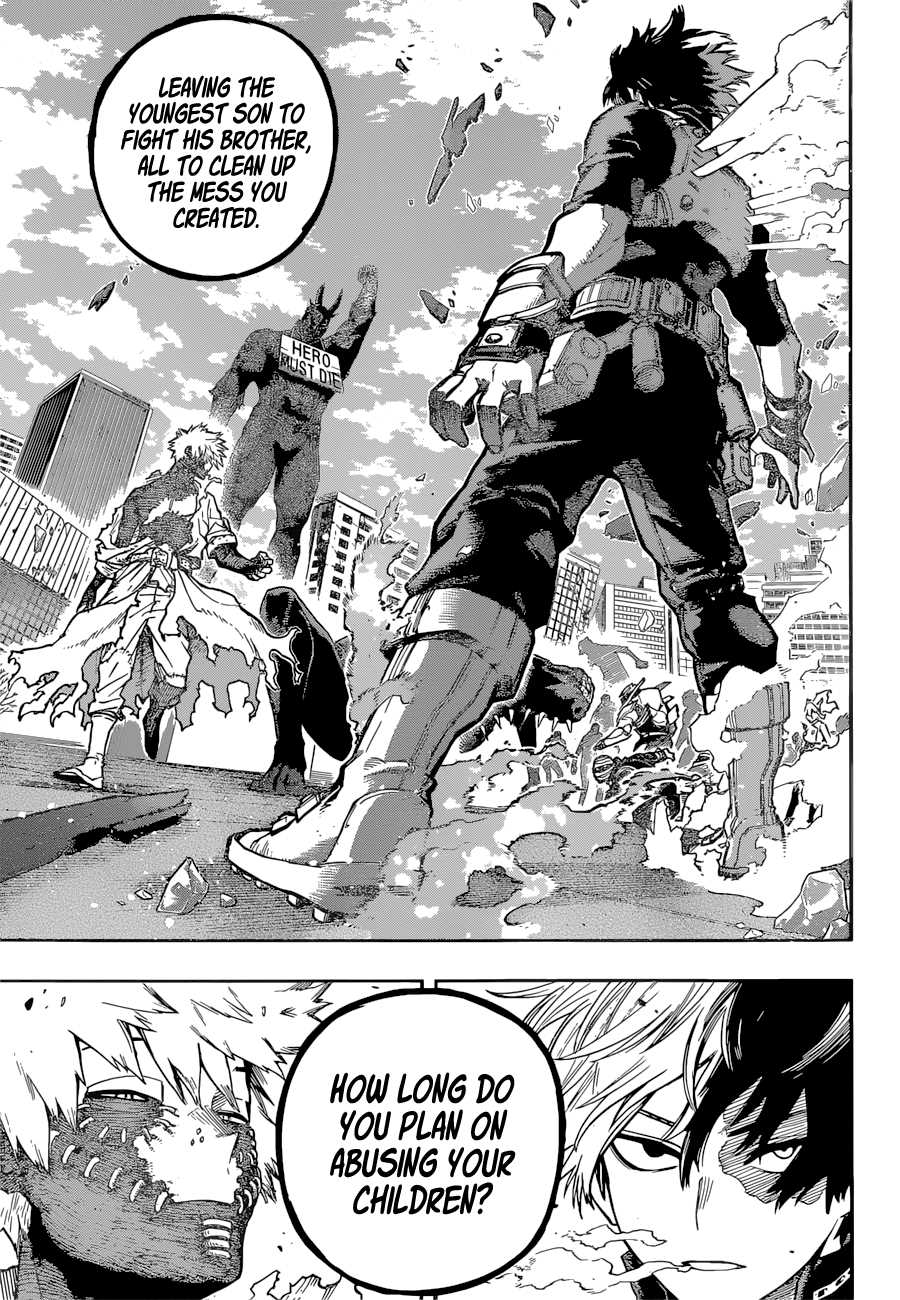 Boku no Hero Academia chapter 345 page 10