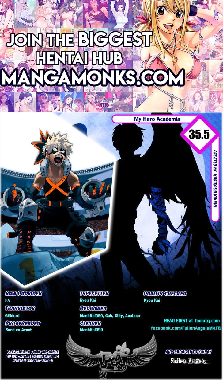 Boku no Hero Academia chapter 35.5 page 1