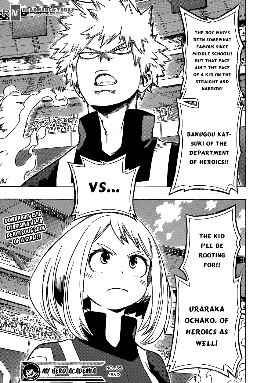 Boku no Hero Academia chapter 35 page 18