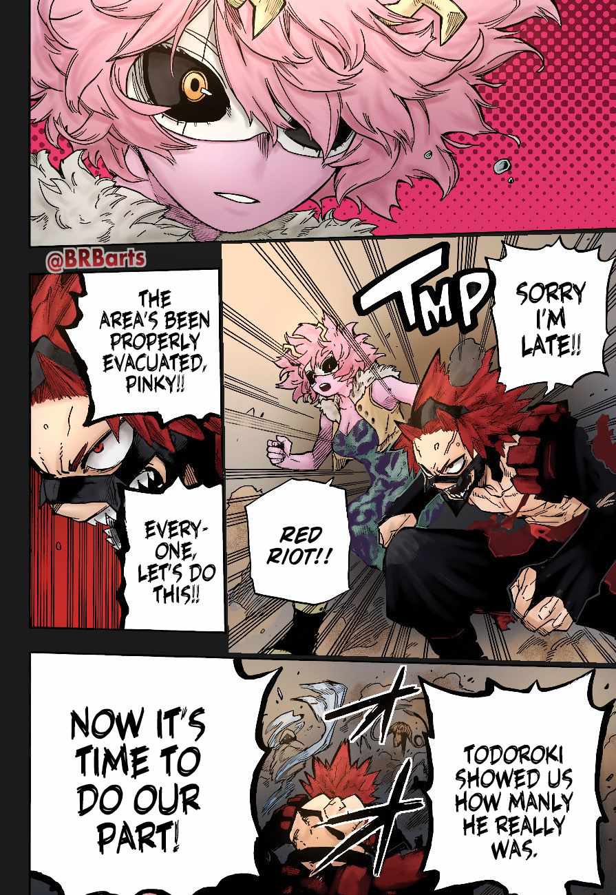 Boku no Hero Academia chapter 353 page 18