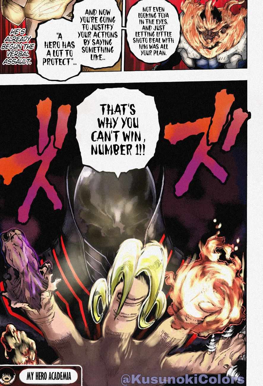 Boku no Hero Academia chapter 353 page 19
