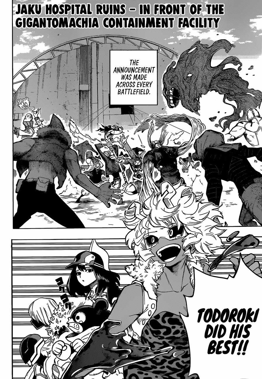 Boku no Hero Academia chapter 353 page 6