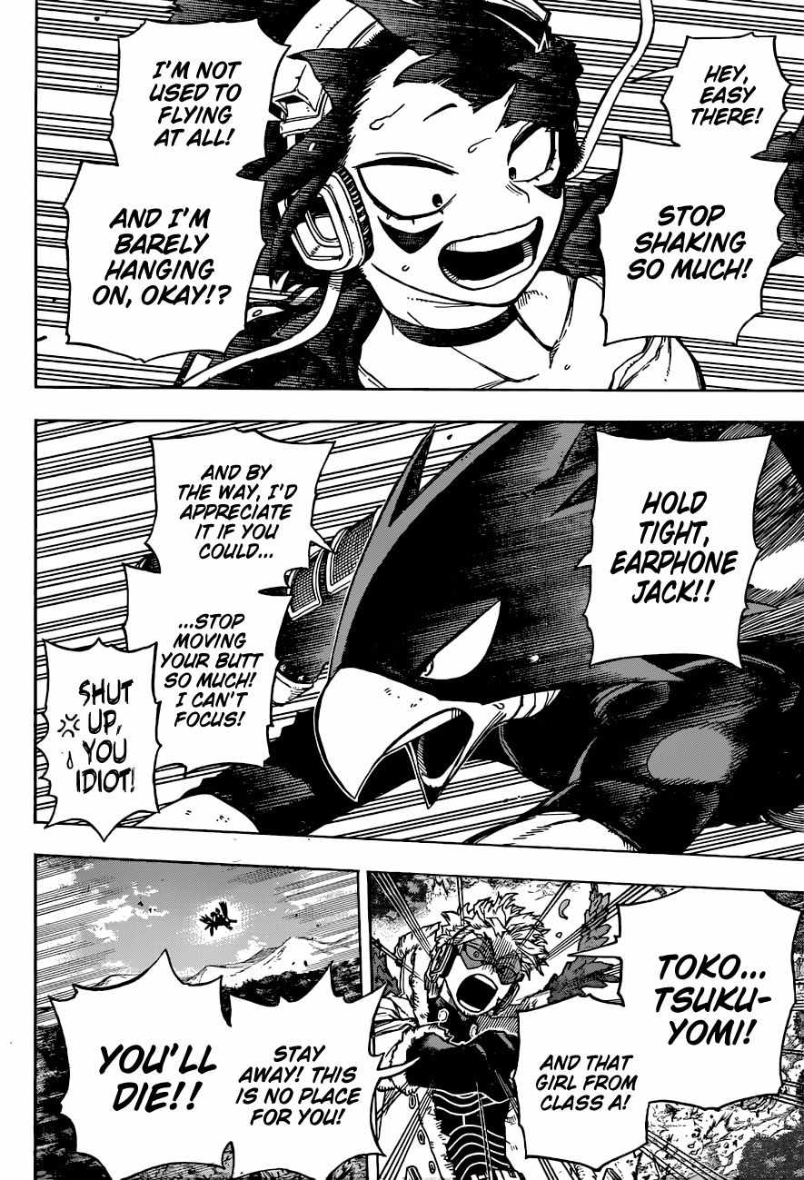 Boku no Hero Academia chapter 354 page 14