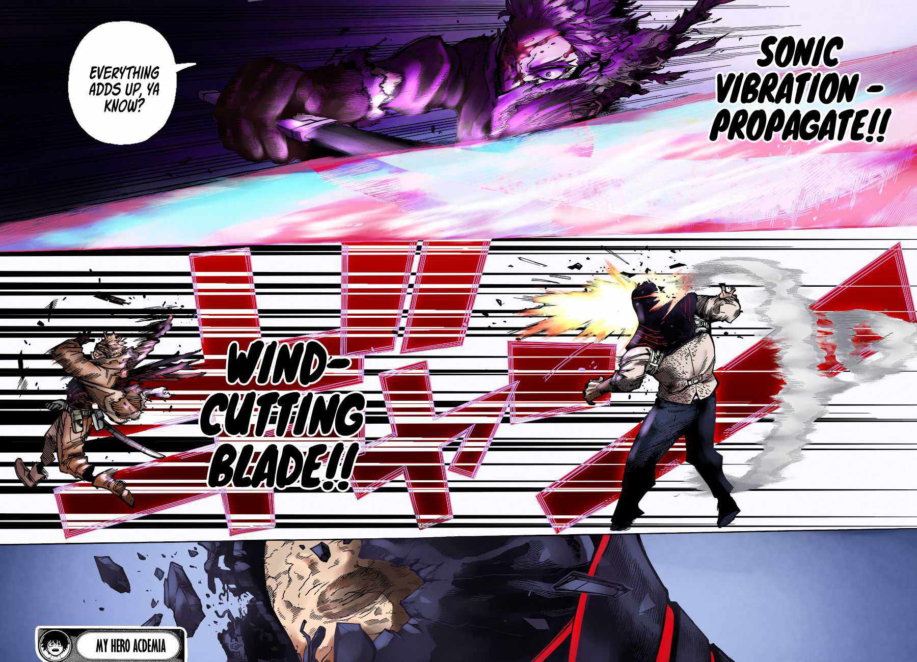 Boku no Hero Academia chapter 355 page 17