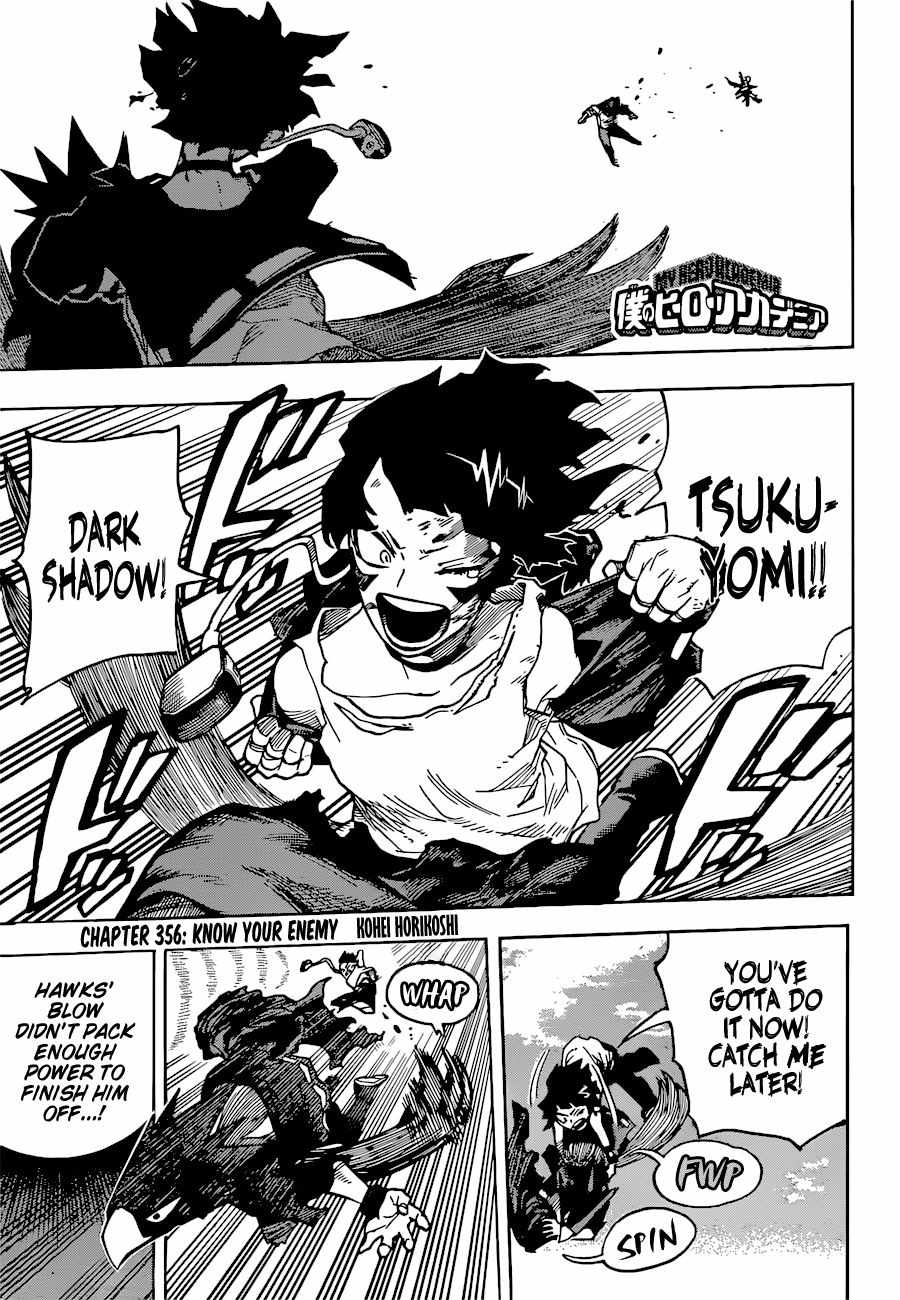Boku no Hero Academia chapter 356 page 2