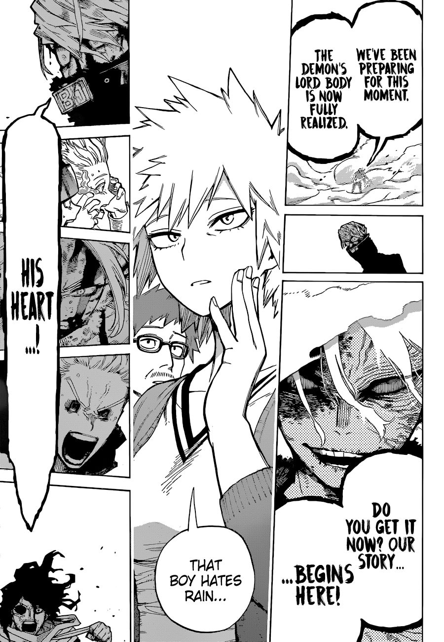 Boku no Hero Academia chapter 362 page 15