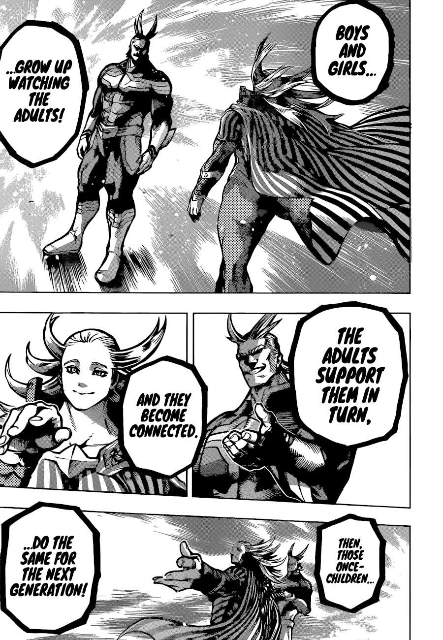 Boku no Hero Academia chapter 364 page 12