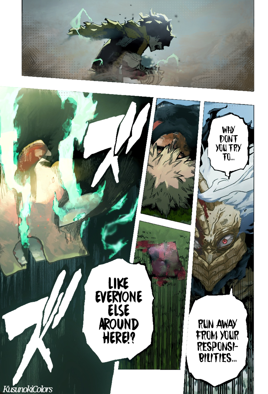 Boku no Hero Academia chapter 367 page 19