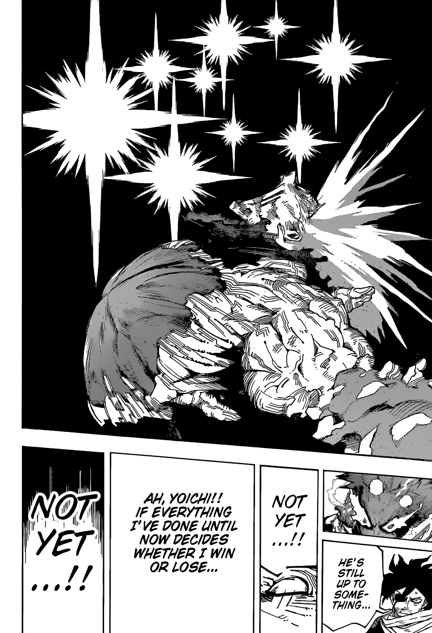 Boku no Hero Academia chapter 369 page 15