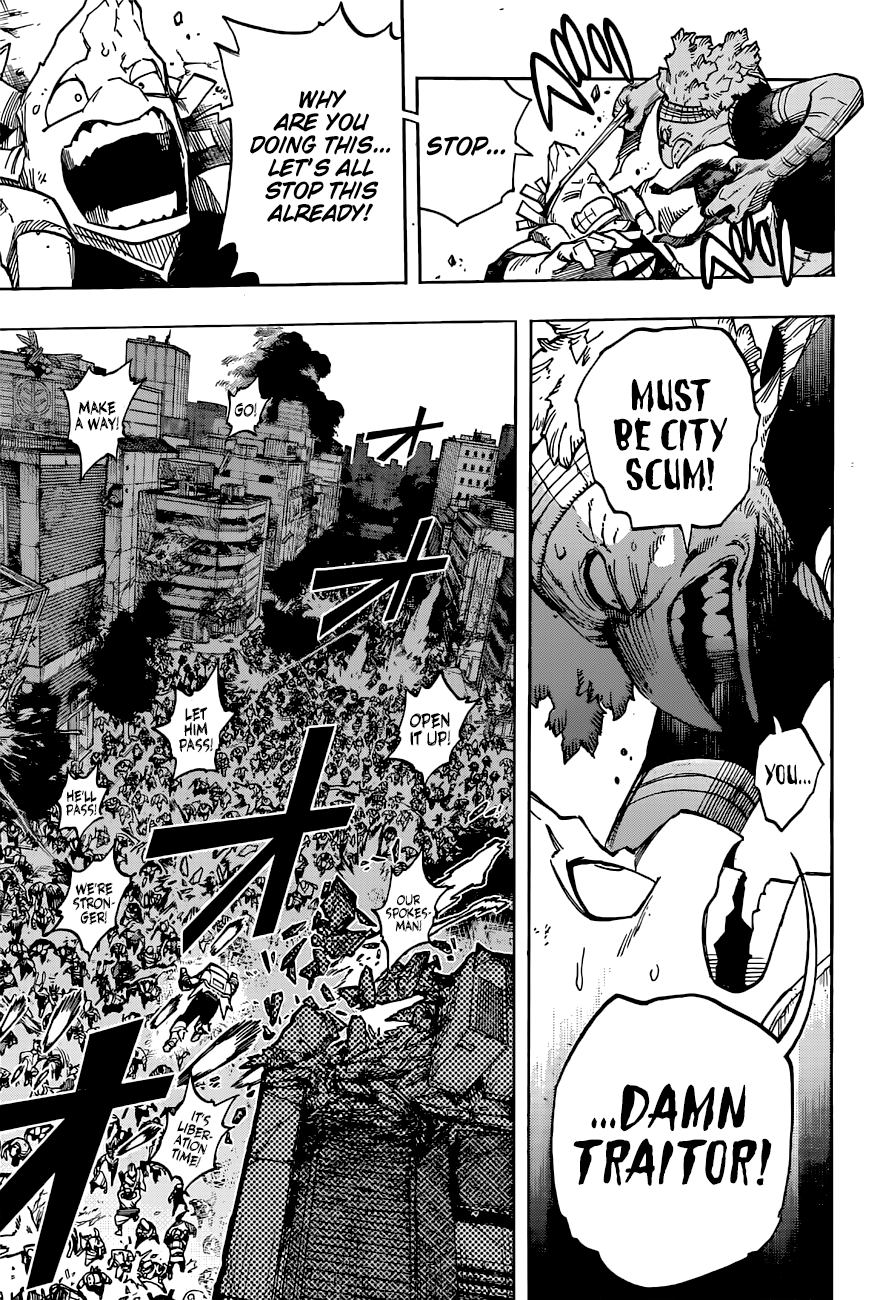 Boku no Hero Academia chapter 370 page 8