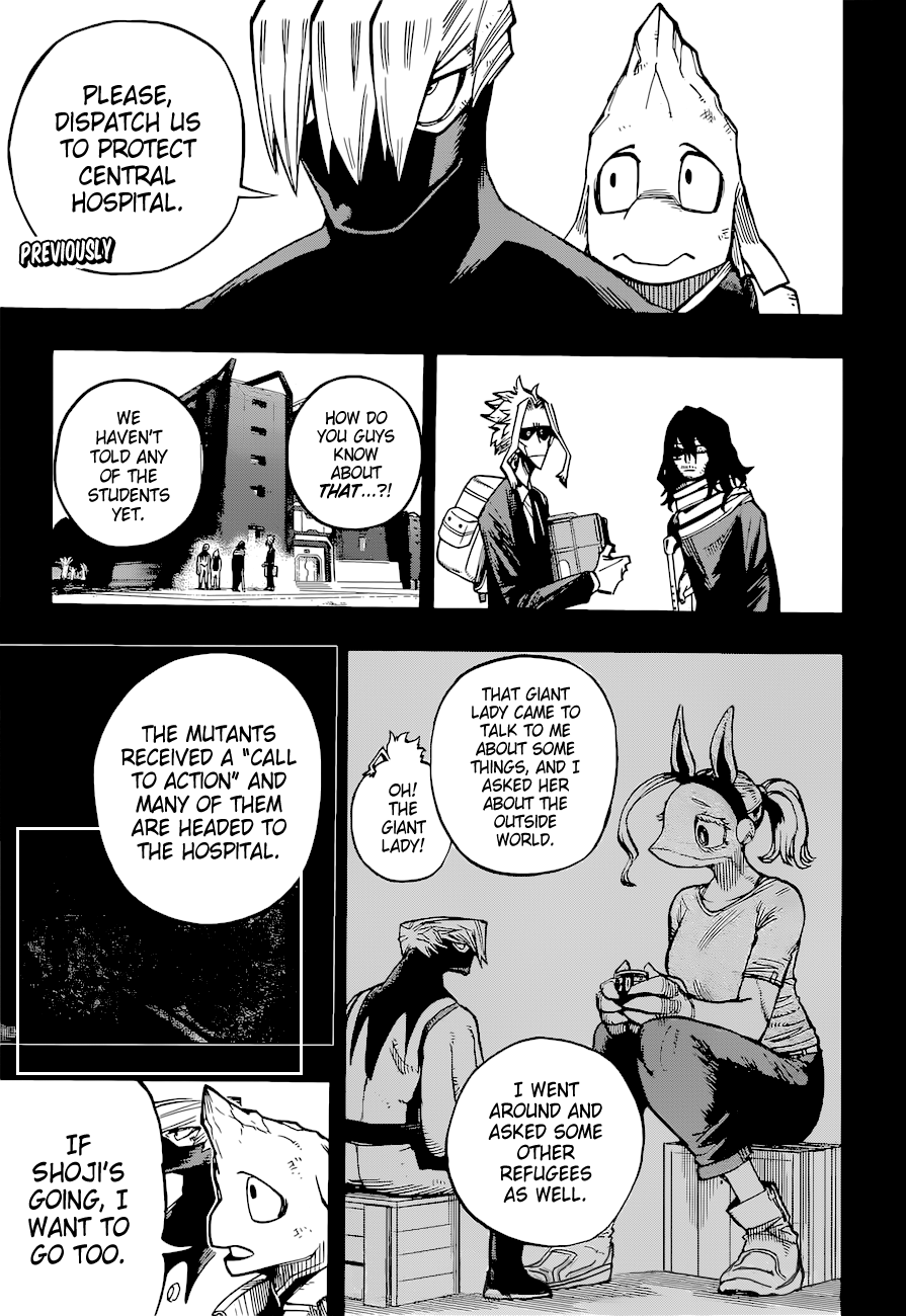 Boku no Hero Academia chapter 372 page 1