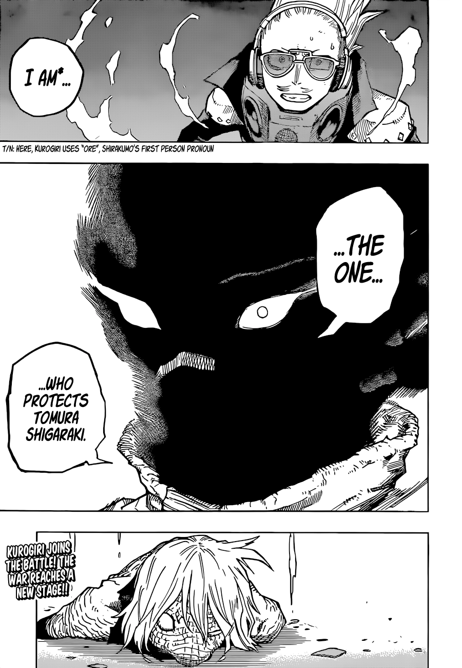 Boku no Hero Academia chapter 373 page 17