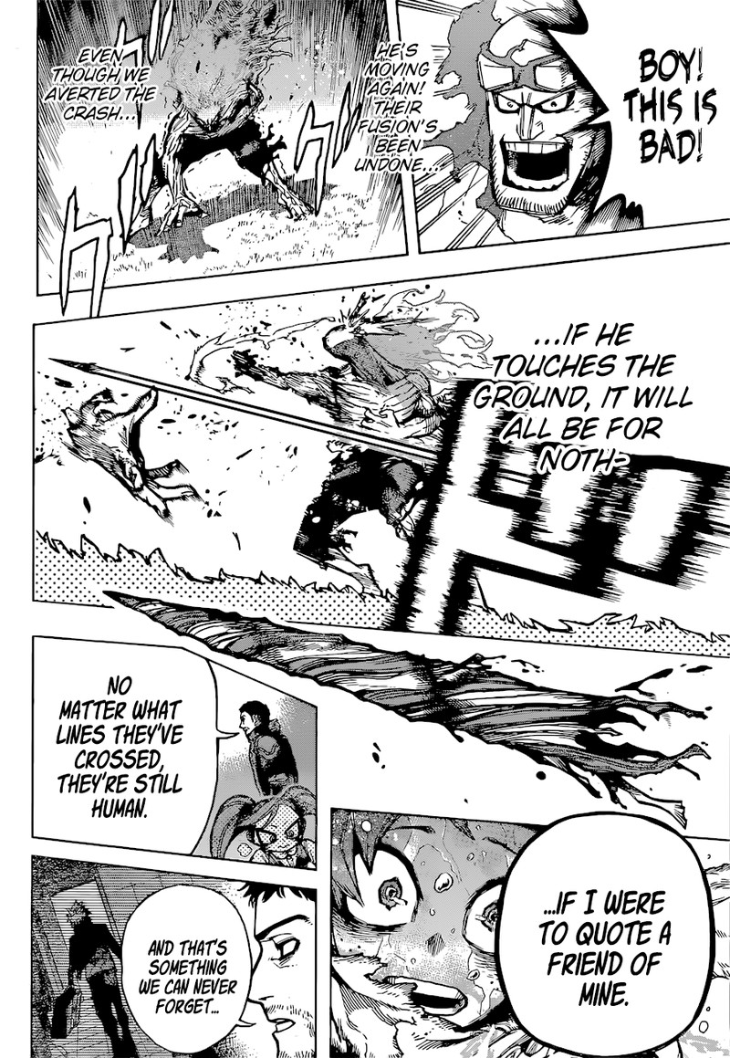 Boku no Hero Academia chapter 378 page 13