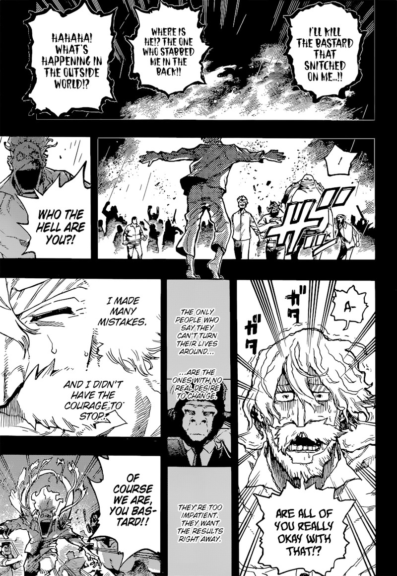 Boku no Hero Academia chapter 378 page 9