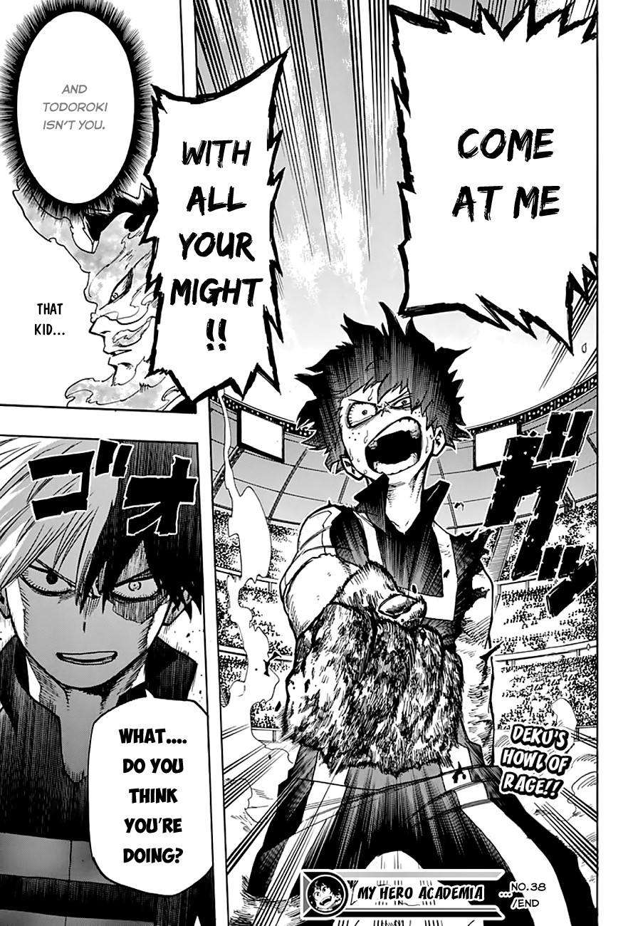 Boku no Hero Academia chapter 38 page 19