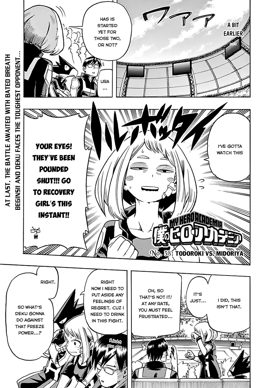 Boku no Hero Academia chapter 38 page 2