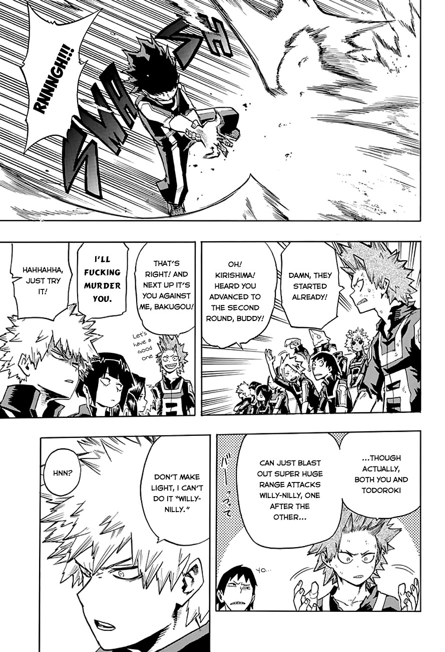 Boku no Hero Academia chapter 38 page 9