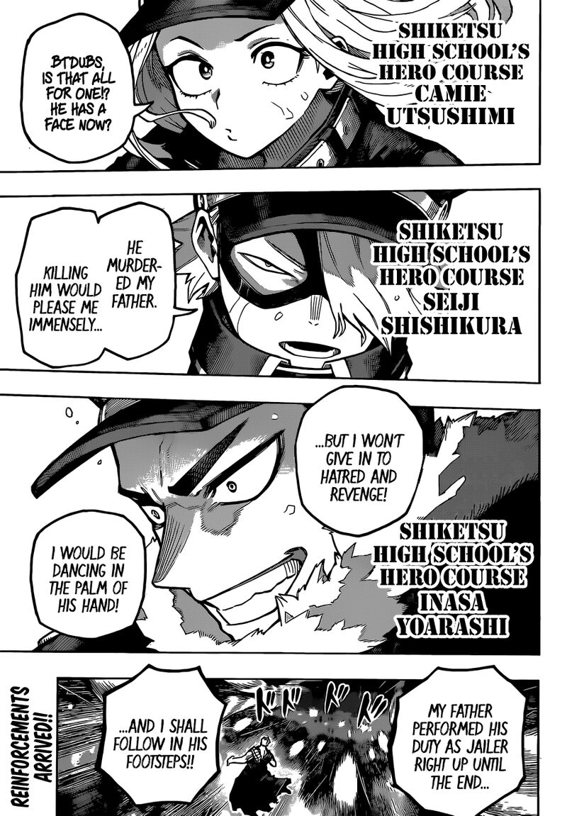 Boku no Hero Academia chapter 381 page 1