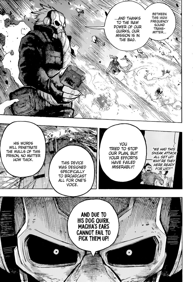 Boku no Hero Academia chapter 383 page 3