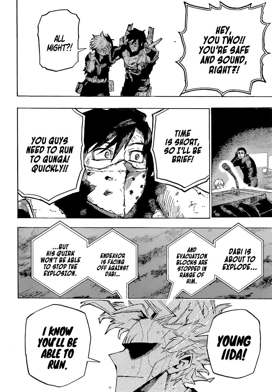 Boku no Hero Academia chapter 386 page 8