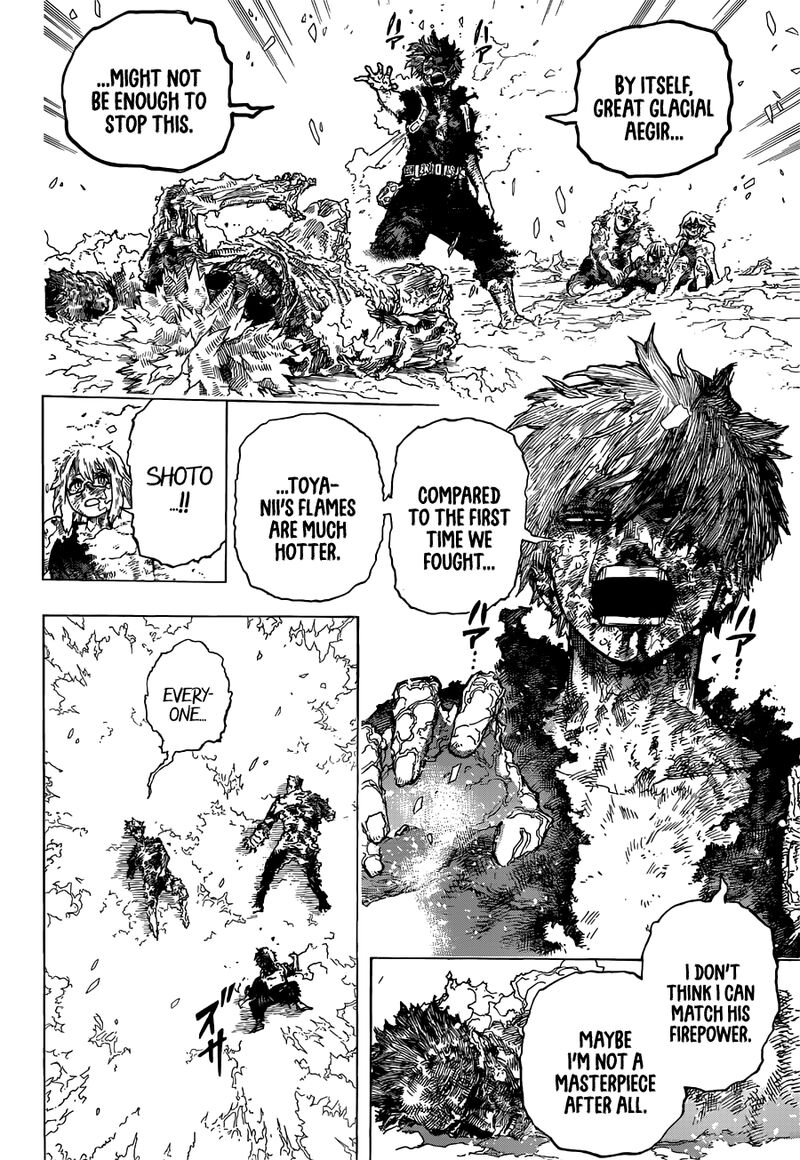 Boku no Hero Academia chapter 390 page 9