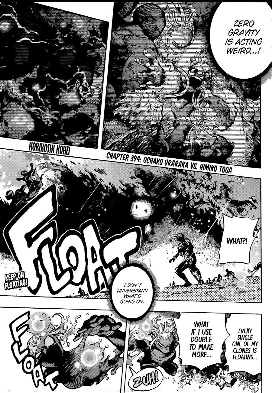 Boku no Hero Academia chapter 394 page 2