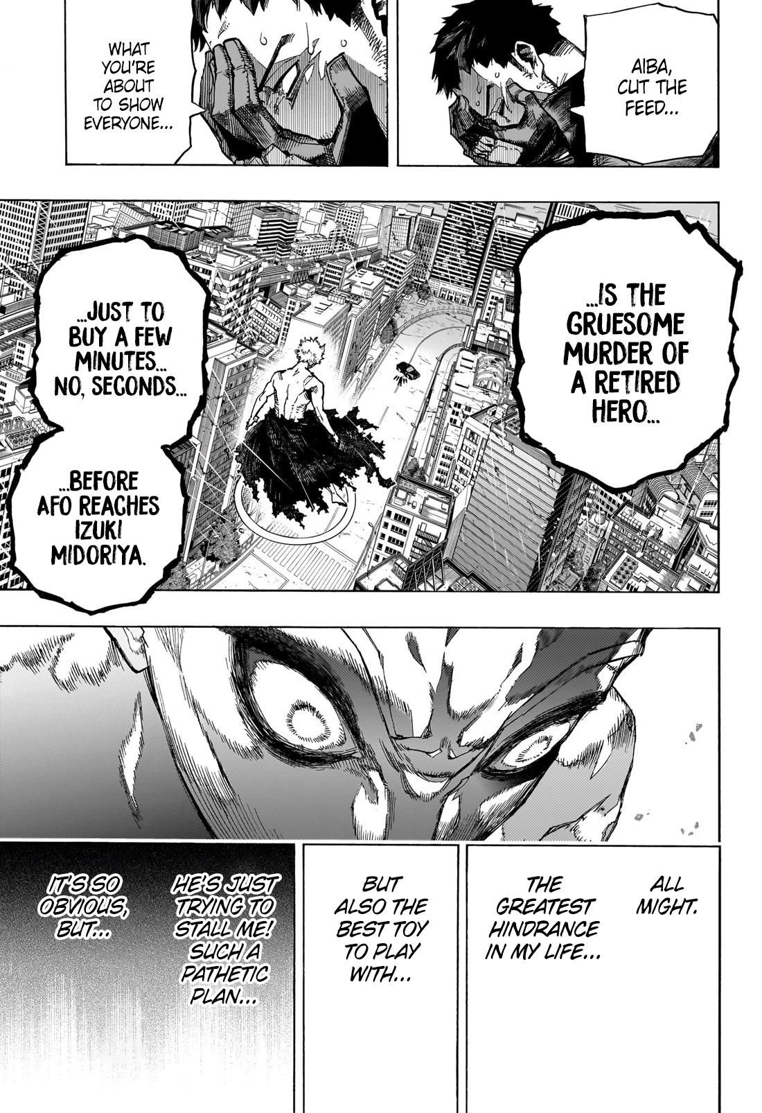Boku no Hero Academia chapter 396 page 7