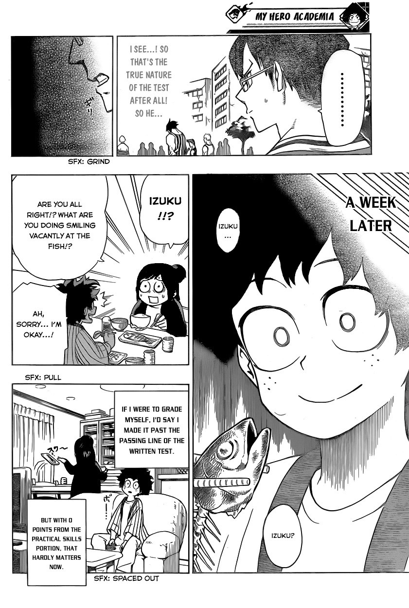 Boku no Hero Academia chapter 4 page 12