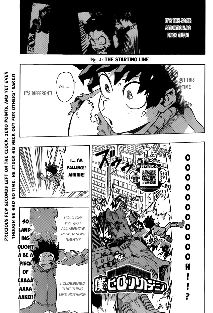 Boku no Hero Academia chapter 4 page 3