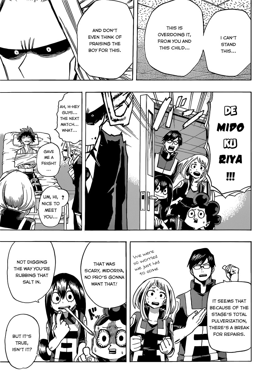 Boku no Hero Academia chapter 40 page 15