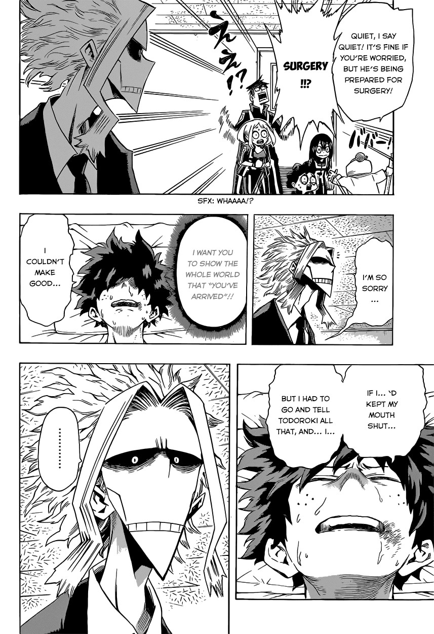 Boku no Hero Academia chapter 40 page 16