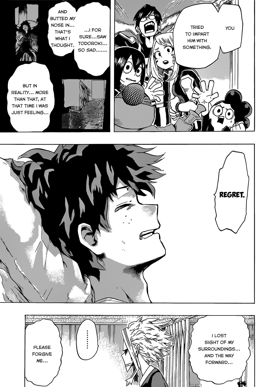 Boku no Hero Academia chapter 40 page 17