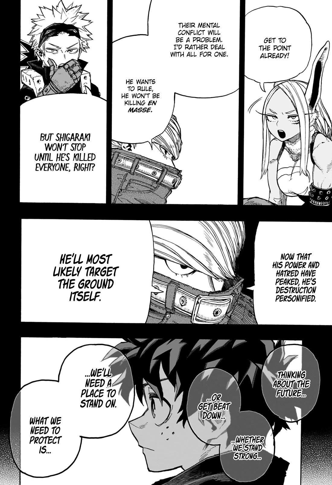 Boku no Hero Academia chapter 410 page 11