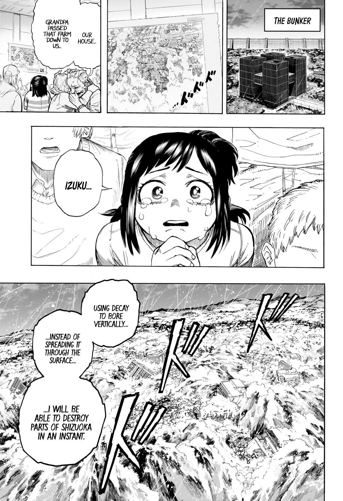 Boku no Hero Academia chapter 410 page 12